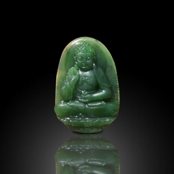 04-phat-a-di-da-da-ngoc-bich-nephrite Phật Bản Mệnh Đá Ngọc Bích