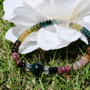 Vòng tay đá tourmaline