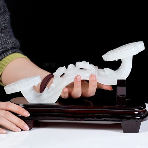 Gậy Như Ý Đá Ngọc Gay Nhu Y Da Ngoc