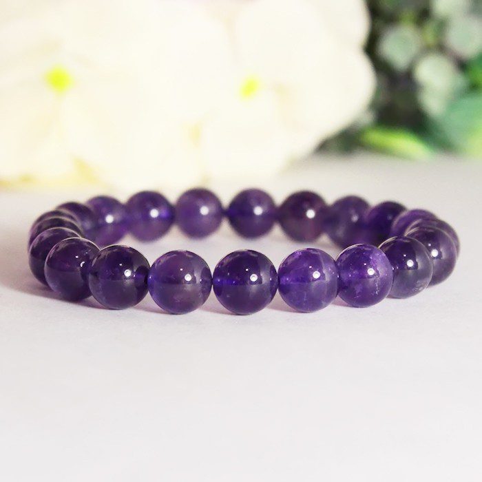 Vòng Tay Thạch Anh Tím 12 Ly