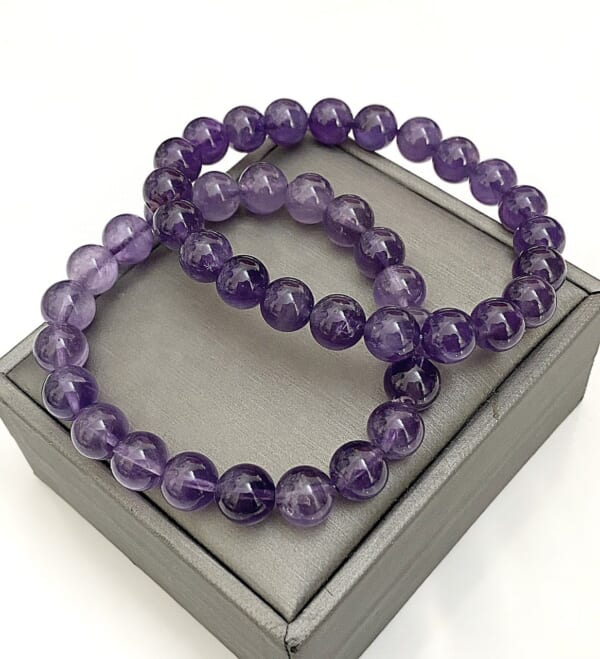 thạch anh tím Vòng Tay Thạch Anh Tím 8 Ly