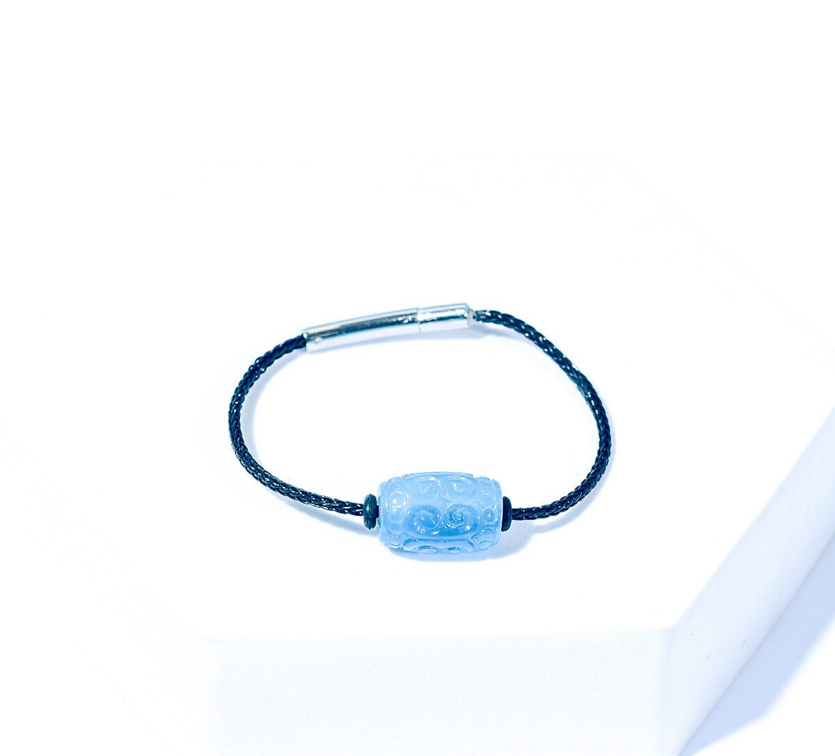 vòng tay lu thống Vòng Tay Đá Aquamarine Lu Thống