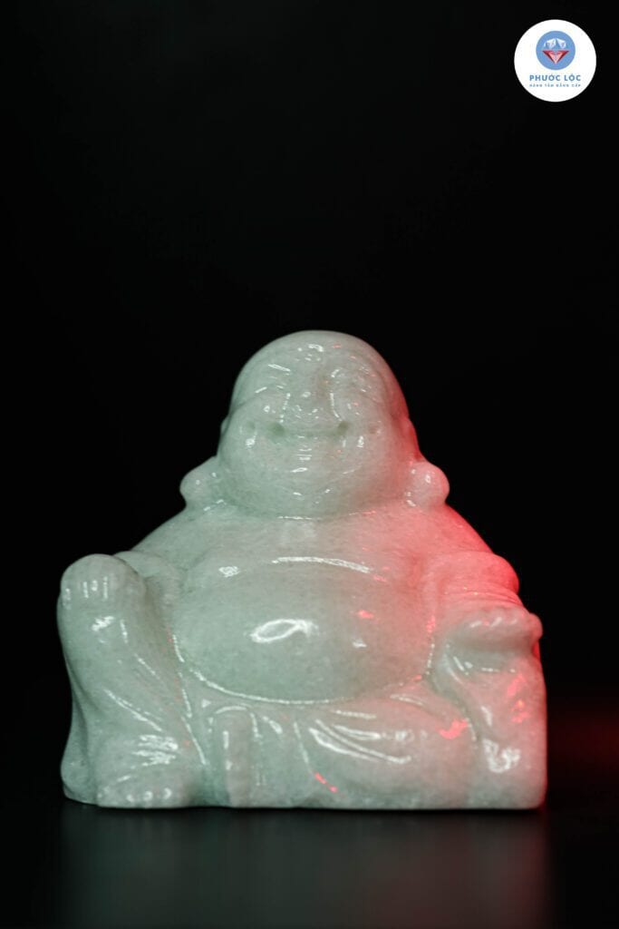 Tượng Phật ngọc xanh – Biểu tượng bình an và thu hút năng lượng tích cực 2 tượng phật ngọc xanh