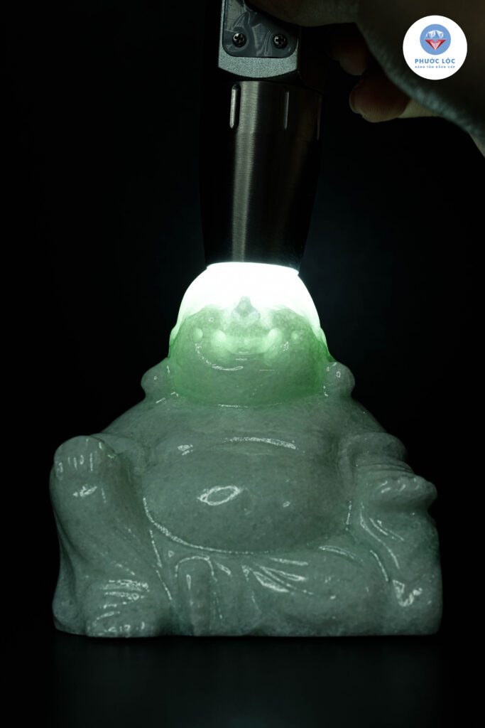 tượng phật ngọc xanh