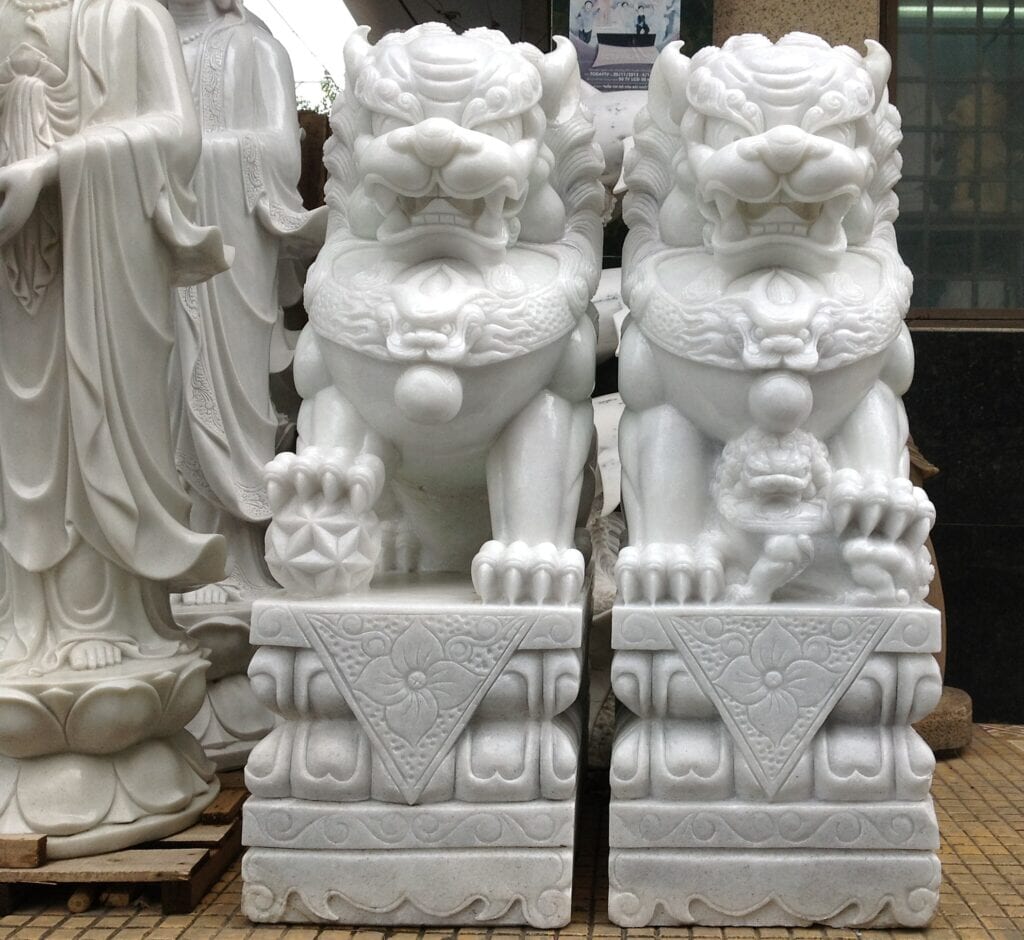 Tượng Kỳ Lân Đá Phong Thủy: Linh Vật Trấn Giữ, Thu Hút Tài Lộc Và Bình An 2 tuong ky lan da
