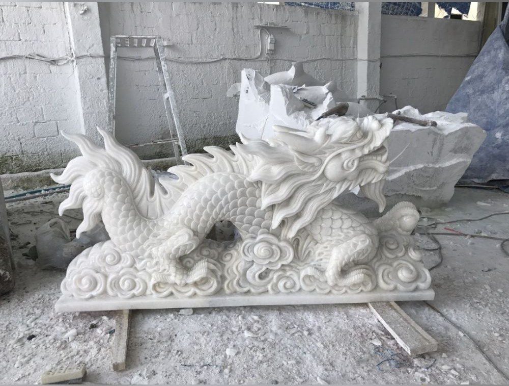 tượng rồng đá