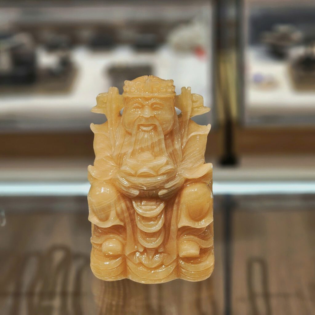 4 Cách Phân Biệt Tượng Đá Ngọc Tự Nhiên Và Đá Nhân Tạo 3 tượng phong thủy