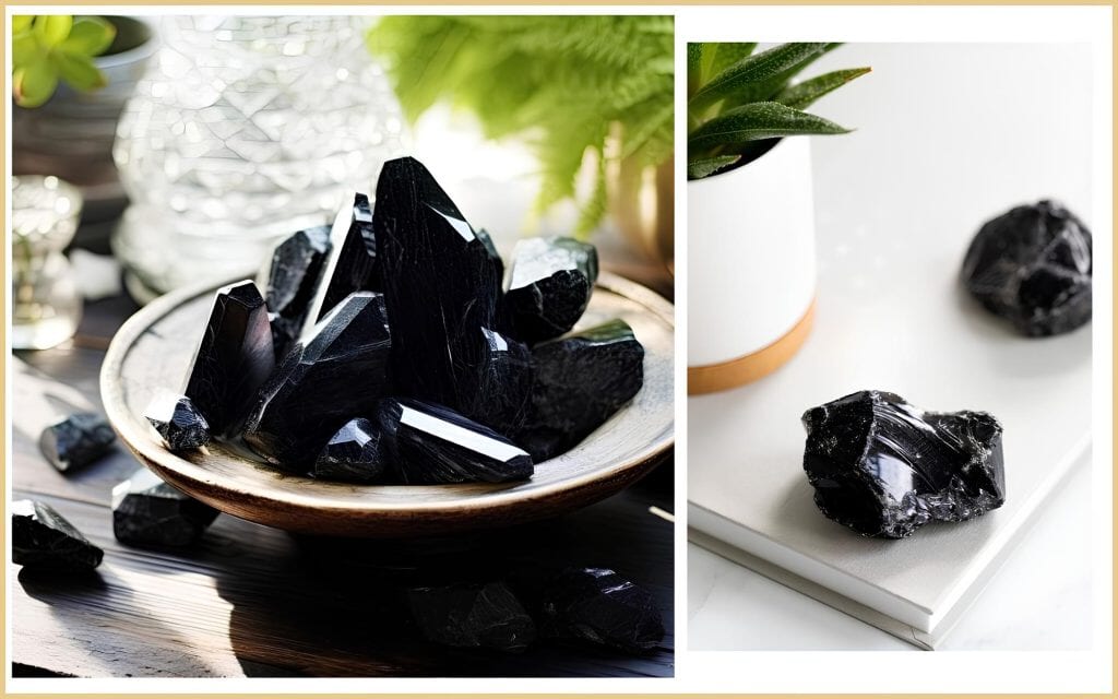 Cách Phân Biệt Đá Obsidian Tự Nhiên Và Obsidian Nhân Tạo – Bí Quyết Chọn Chuẩn 2 da obsidan
